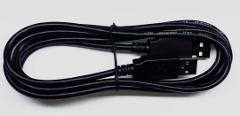 Cabo USB Tipo A-A Macho para  Rel�gio de Viggia Topdata (novo).