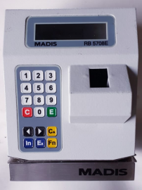 Tampa Completa Do Rel�gio De Ponto Madis RB5708E (seminova).