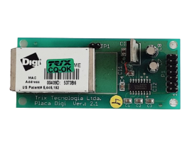Placa Tibbo (Placa de Rede) para Catraca Digicon / Trix (seminovo)