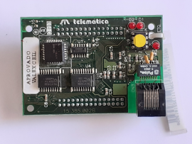 Placa Ethernet para Catraca Telem�tica PD 300 MAC comunica��o/rede (seminova).
