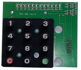 Teclado para Rel�gio de Ponto Dimep Printpoint II (seminovo)