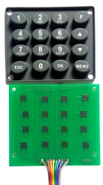 Teclado Para Catraca Topdata com Manta de Borracha� - NOVO 