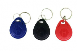 Chaveiro RFID ID 125KHZ - 64 Bits em 4100 por unidade - (nova). 