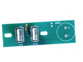 Placa Mod. 404 do Conector USB para Rel�gio de Ponto Printpoint II (seminovo).