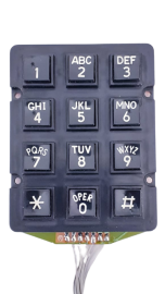 Teclado para Catraca Trix XP Block II e Standard (seminovo).