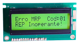 Display para Rel�gio De Ponto Proveu Kurumim (seminovo)